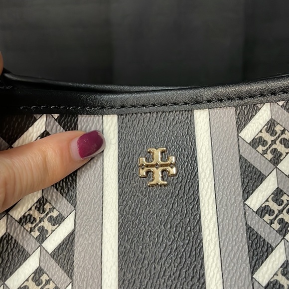 NWT Tory Burch Large Geo Logo Tote - Picture 5 of 16